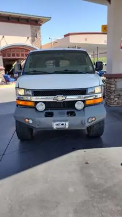 2008 Chevy Express 3500 4X4 Van – Quigley 4WD Conversion - Camper Ready — thumbnail 4