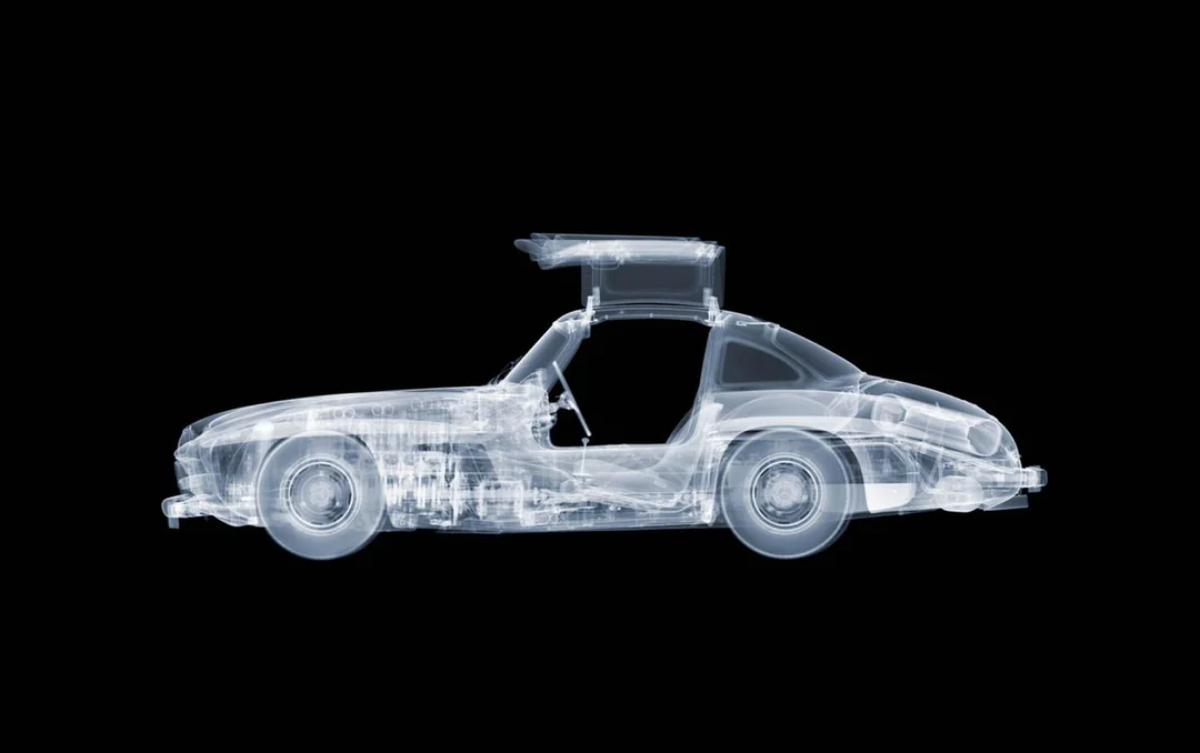 Automotive X-Ray Photo Art — photo 1