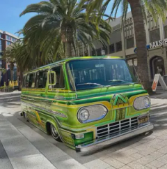 ’67 Ford Falcon Van – Slammed Lowrider — thumbnail 1