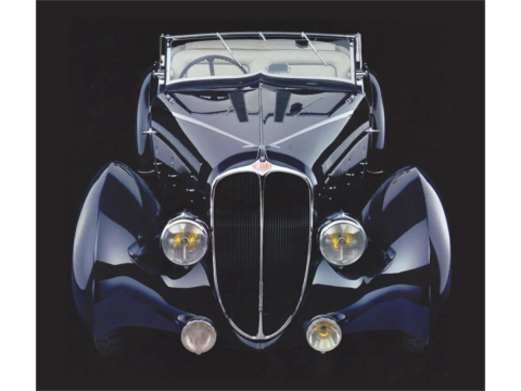 1936 Delahaye 135 Competition Disappearing Top Convertible – A Masterpiece of Automotive Art
