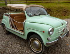 1962 Fiat 600 Jolly  Coachwork by Ghia Beach Car — thumbnail 3