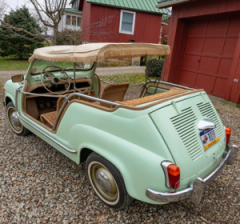 1962 Fiat 600 Jolly  Coachwork by Ghia Beach Car — thumbnail 2