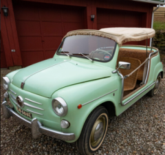1962 Fiat 600 Jolly  Coachwork by Ghia Beach Car — thumbnail 1